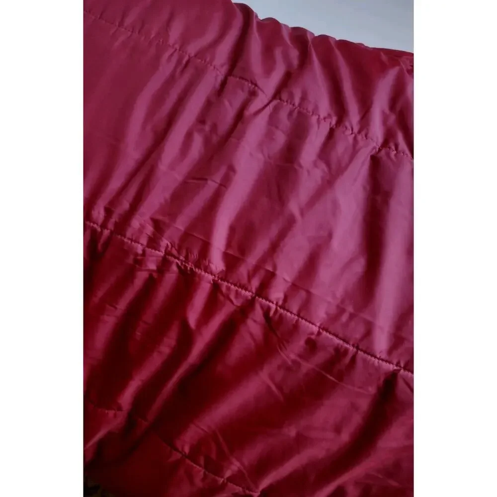 VTG LL Bean Mummy Sleeping Bag Adult Red Grey 1970/80s Camp Gear 3 Seasons USA
